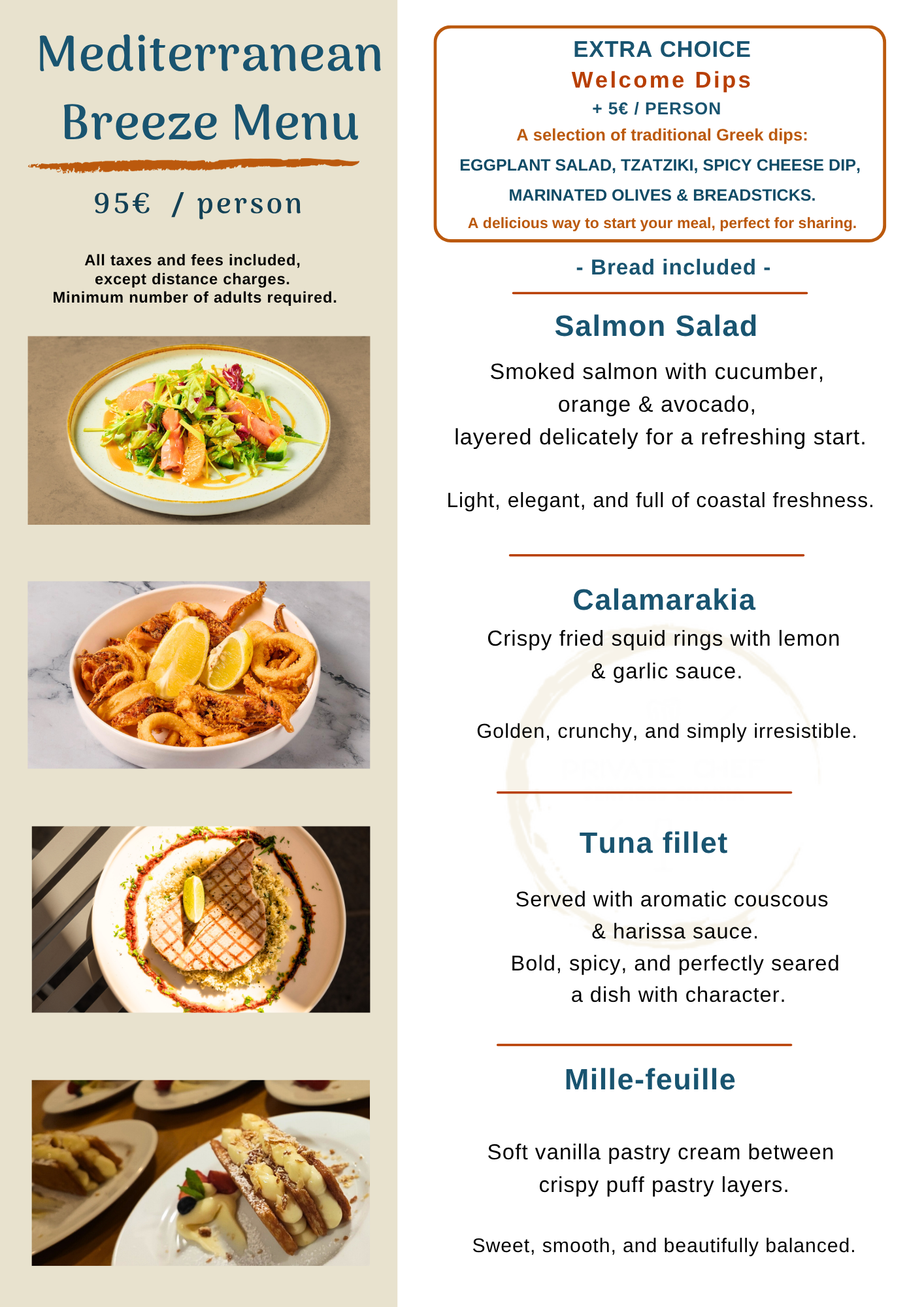 Page 20. www.PrivateChefServicesChania.gr-Seafood 4