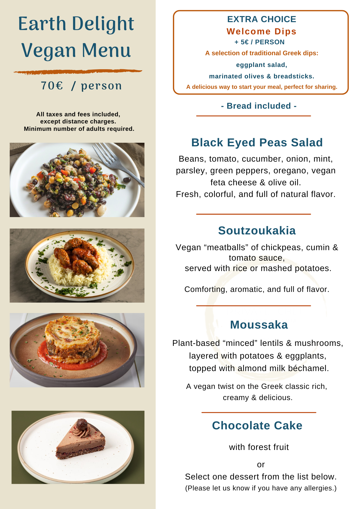 Page 24. www.PrivateChefServicesChania.gr-Vegan 1